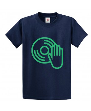 DJ Party Icon Unisex Classic Kids and Adults T-Shirt For Music Lovers